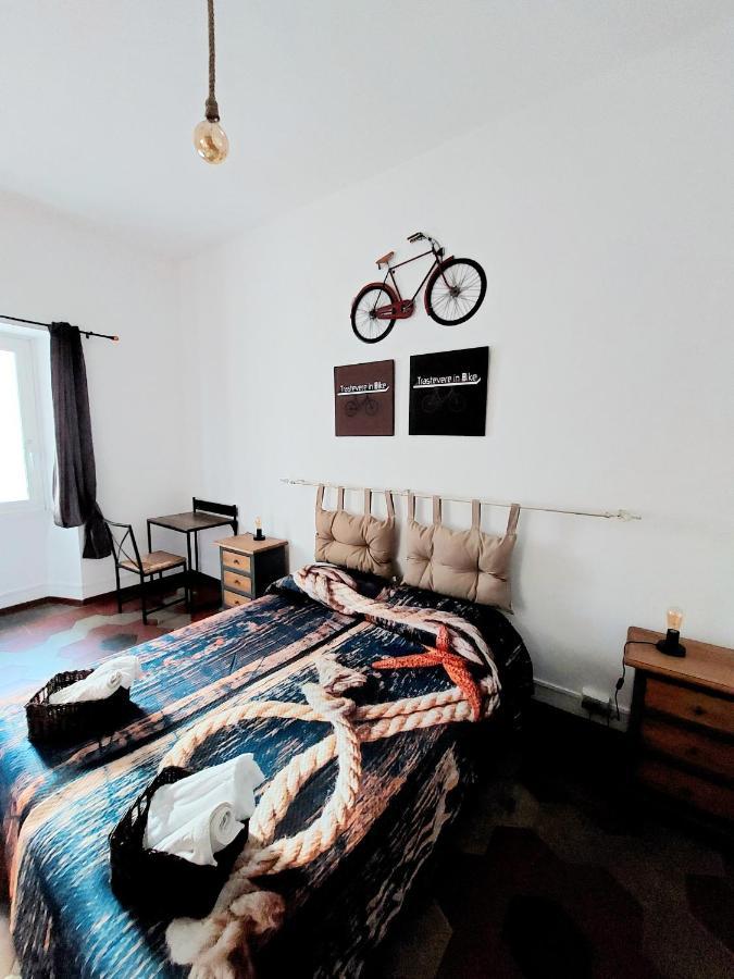 Trastevere In Bike - Con Wi-Fi E Ac Rome Bagian luar foto
