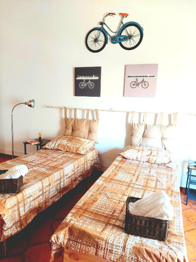 Trastevere In Bike - Con Wi-Fi E Ac Rome Bagian luar foto